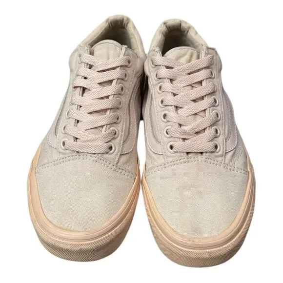 Vans Off The Wall Old Skool Women's Men's Canvas Tennis Shoes Sneakers 9  7.5 - Picture 3 of 5